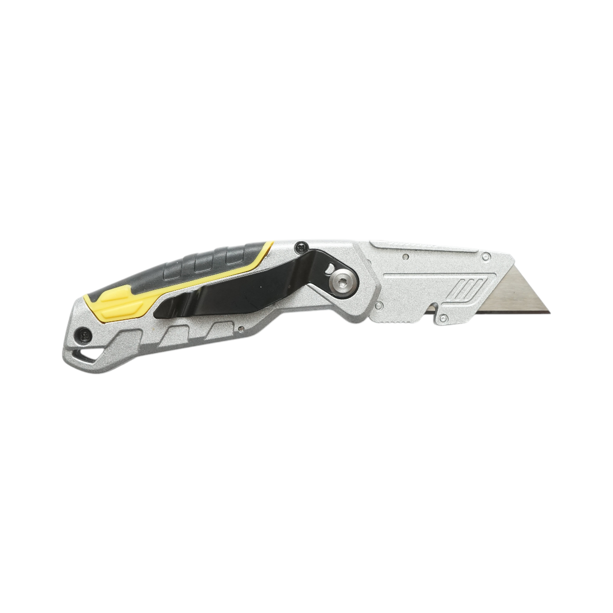 Coltello pieghevole professionale con lama in acciaio SK5 da 19 mm e corpo in alluminio Crownman per impieghi gravosi. - immagine 2