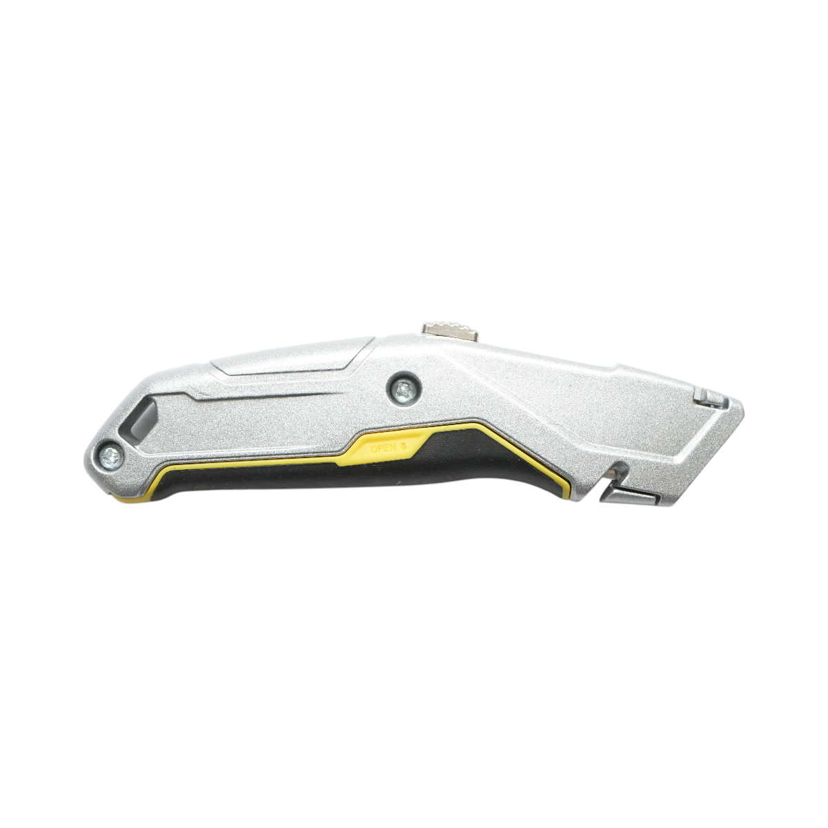 Coltello professionale con lama retrattile in acciaio SK5 da 19 mm e corpo in alluminio Crownman per impieghi gravosi. - immagine 3