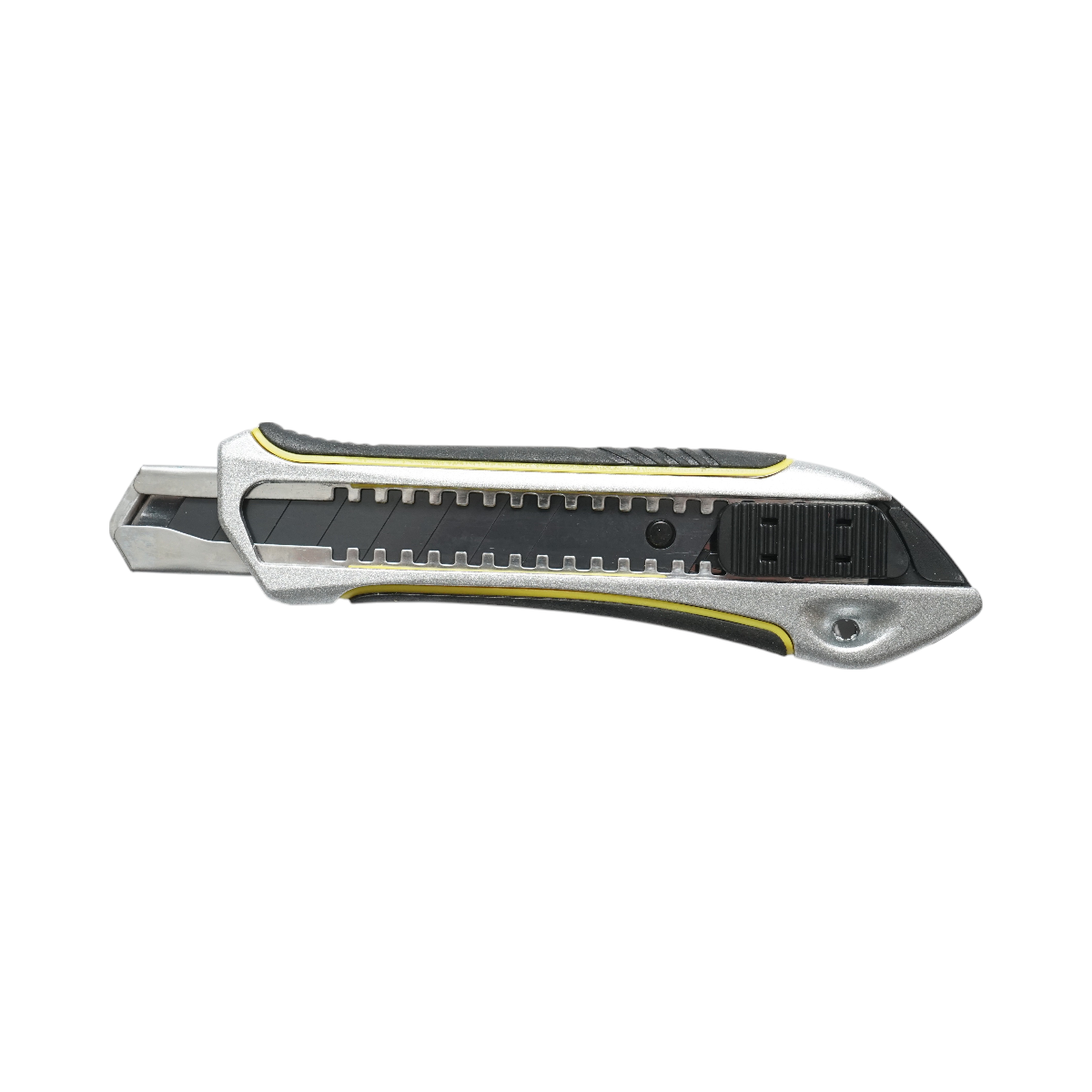 Coltello professionale da taglio, lama da 18 mm con impugnatura antiscivolo, corpo in lega di zinco Crownman
