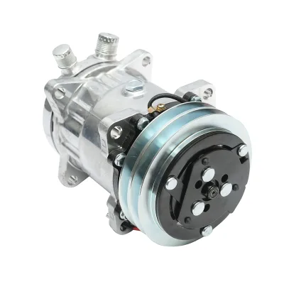 Compressore A/C per Fiat, Ford, New Holland, Case IH, codice OEM 5165549, 84316006 - immagine 5