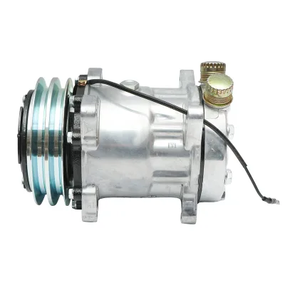 Compressore A/C per Ford, New Holland, Case IH Codice OEM: 47132887, 5165548 Breckner Germany - immagine 2