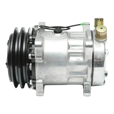 Compressore A/C per Massey Ferguson, Valtra codice OEM V32838600, 836866616, AG514573 - immagine 2