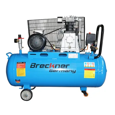 Compressore aria 220V, 100L potenza 2,2kW/3HP pressione massima 8 Bar, portata 250L/min Breckner Germany