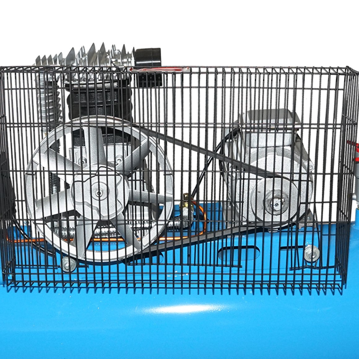 Compressore aria 220V, 100L potenza 2,2kW/3HP pressione massima 8 Bar, portata 250L/min Breckner Germany - immagine 5