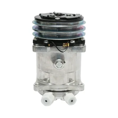 Compressore aria condizionata 12V per Fiat, Same, Renault, Laverda codice OEM 5116929, 322406400, 7700267326, 7700004557, 2508799C91 - immagine 5