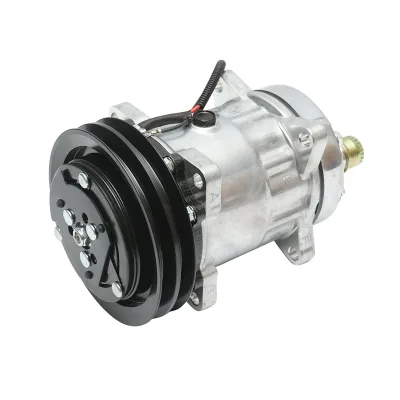 Compressore aria condizionata A/C per Case IH codice OEM 1977959C1, 1343925C1, 97204C1, 83934C91, 65202000, 1255750C91, 1255750C92