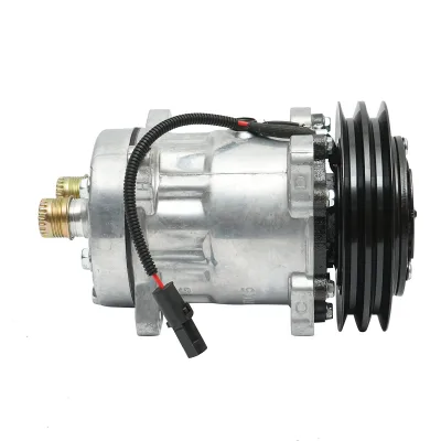 Compressore aria condizionata A/C per Case IH codice OEM 1977959C1, 1343925C1, 97204C1, 83934C91, 65202000, 1255750C91, 1255750C92 - immagine 3