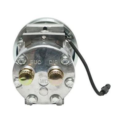 Compressore aria condizionata A/C per Case IH, New Holland codice OEM 86993463, 317008A2, 317008A3, 86992688, 87775469, 504078610 - immagine 3