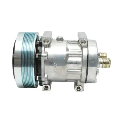 Compressore aria condizionata A/C per Case IH, New Holland codice OEM 86993463, 317008A2, 317008A3, 86992688, 87775469, 504078610 - immagine 4