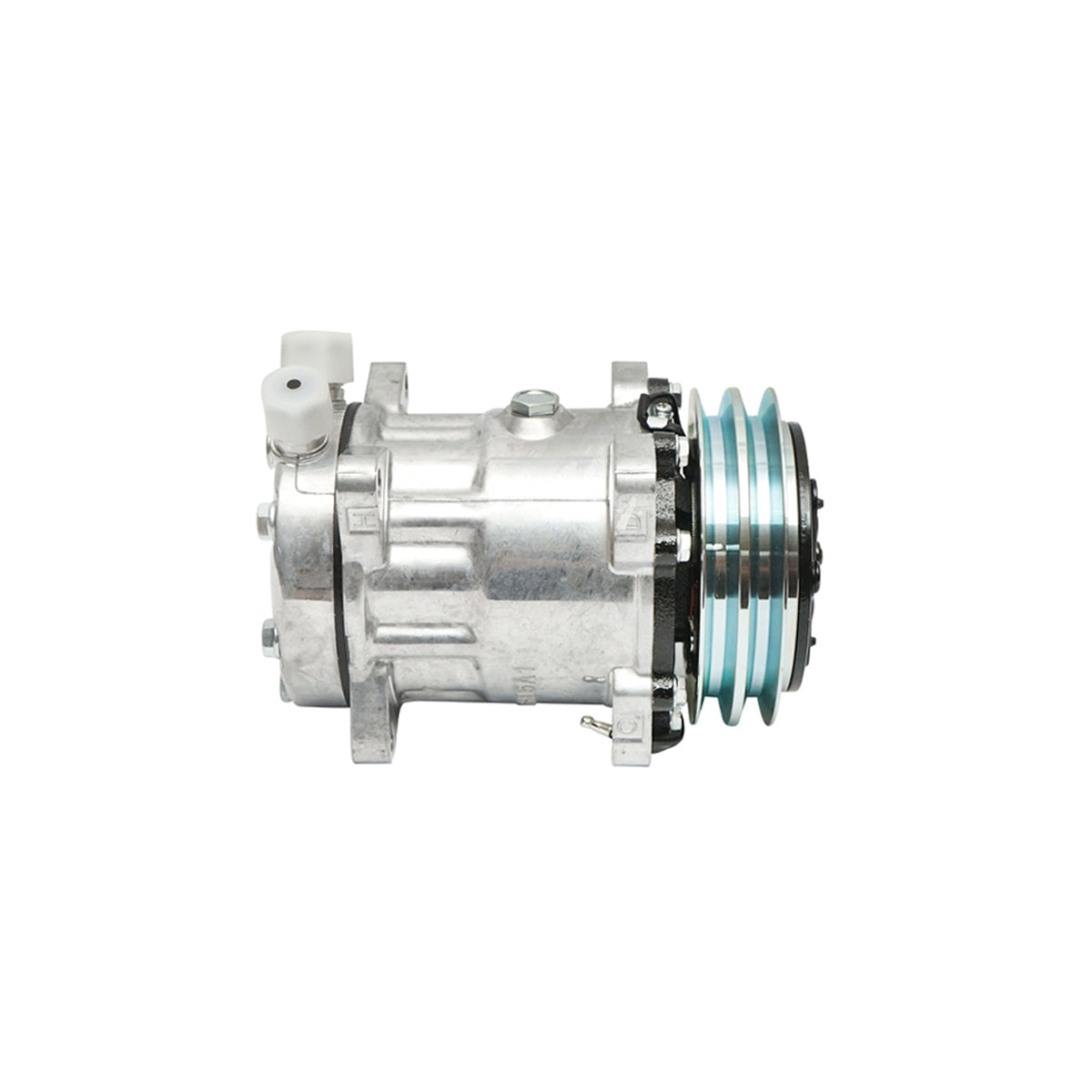 Compressore aria condizionata A/C per Deutz, JCB, codice OEM 123/04998, 997/04600, 0003269930, 16011376, 16045127, 47742400, 82011594 - immagine 6