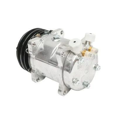 Compressore aria condizionata A/C per Deutz-Fahr, Same, Lamborghini codice OEM 000771984, 001013184, 0.010.1318.4, 0.007.7198.4 - immagine 2