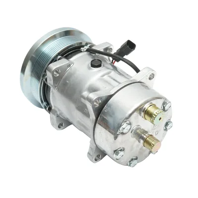 Compressore aria condizionata A/C per Fiat, Ford, New Holland codice OEM 9824775, 9824775 Breckner Germany - immagine 3