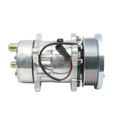 Compressore aria condizionata A/C per Fiat, Ford, New Holland codice OEM 9824775, 9824775 Breckner Germany - immagine 4