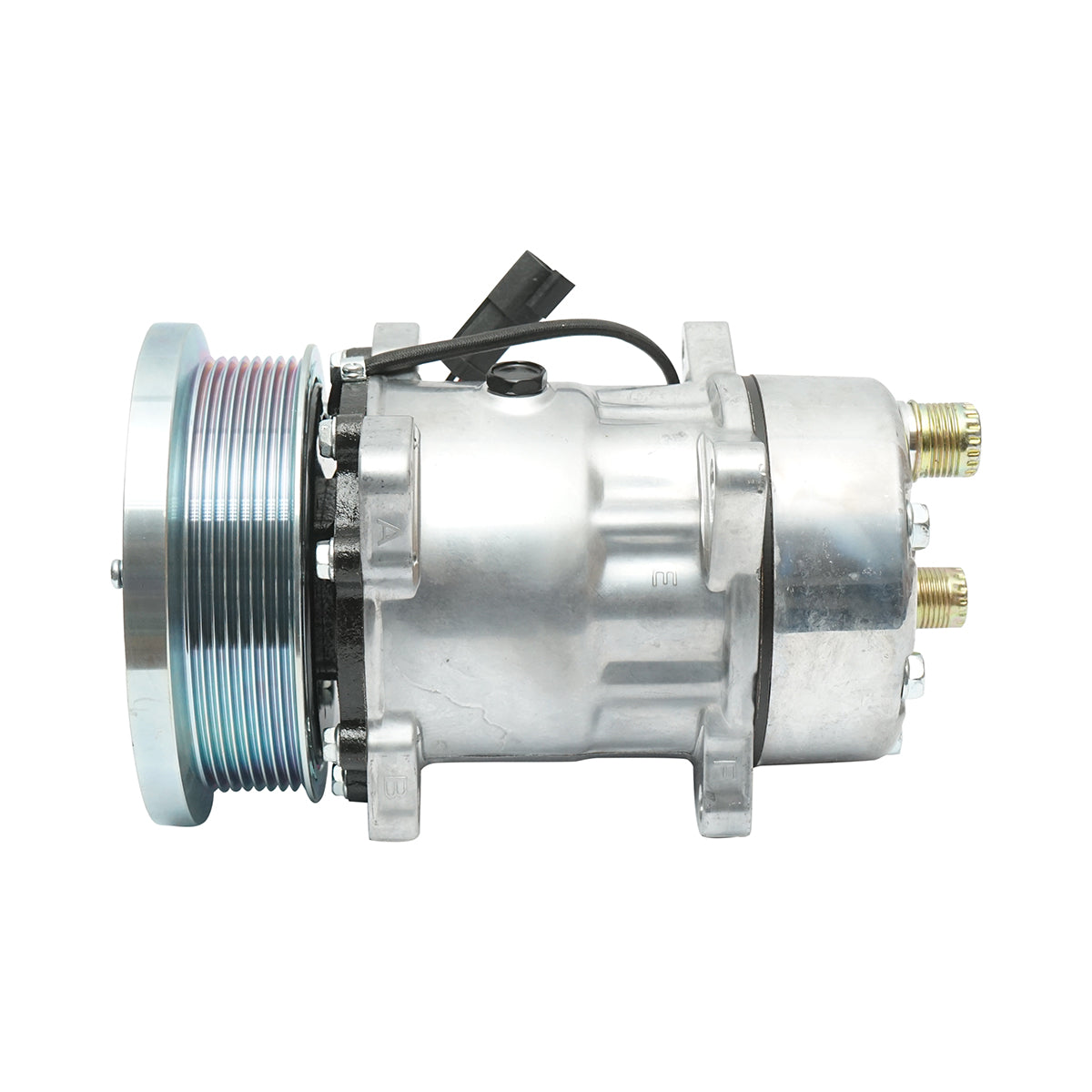 Compressore aria condizionata A/C per Fiat, Ford, New Holland codice OEM 9824775, 9824775 Breckner Germany - immagine 2
