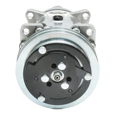 Compressore aria condizionata A/C per Massey Ferguson, Claas, Landini codice OEM 3157920, 3159720, 3712528M2, 3782613M2, 3386861M1 - immagine 4