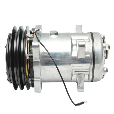 Compressore aria condizionata A/C per Massey Ferguson, Landini codice OEM 3386861M1, 3712528M2, 3782613M2 - immagine 2