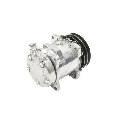 Compressore aria condizionata A/C per New Holland, Case IH, codice OEM 5176185, 9704118, 89508380, 80450805 Breckner Germany - immagine 3