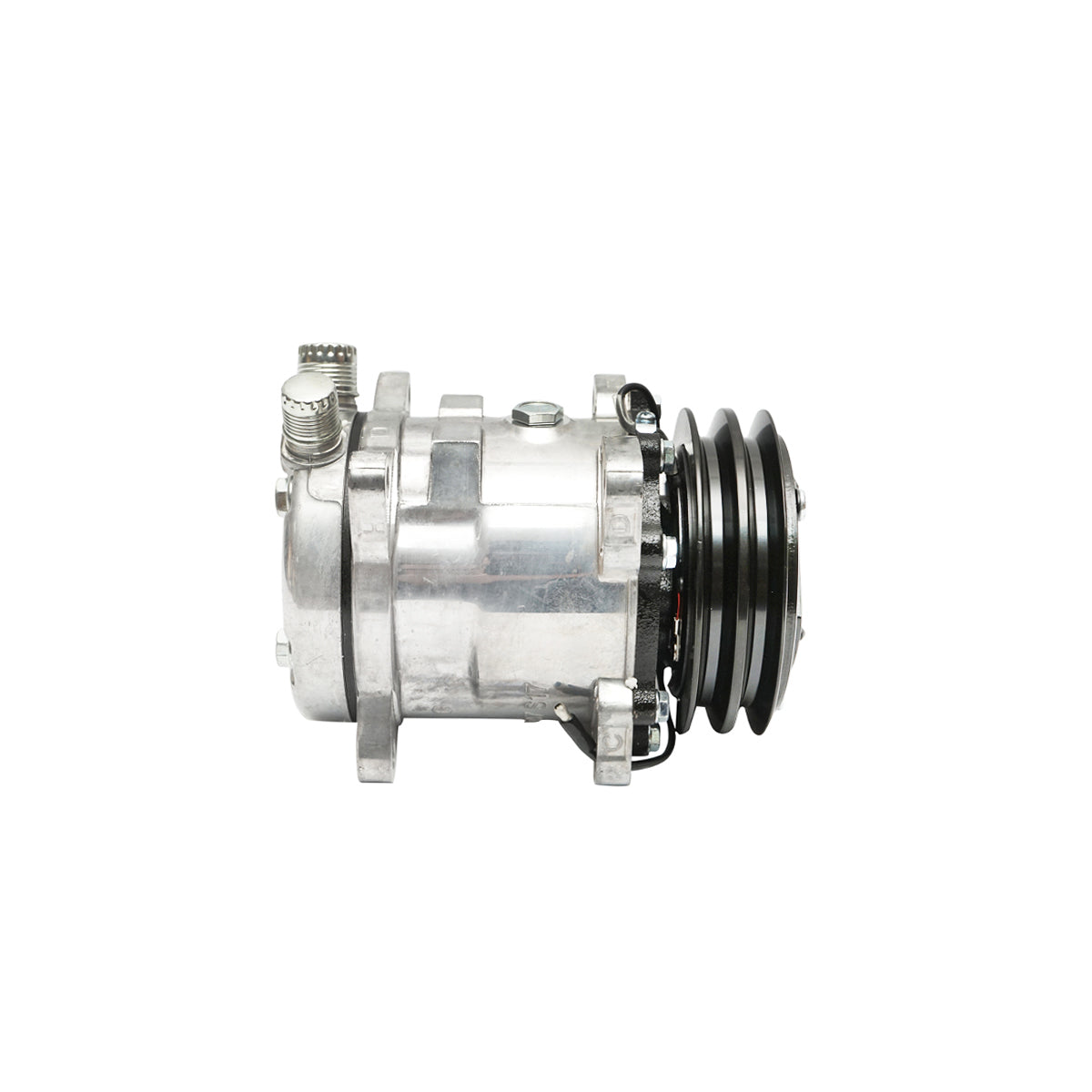 Compressore aria condizionata A/C per New Holland, Case IH, codice OEM 5176185, 9704118, 89508380, 80450805 Breckner Germany - immagine 4