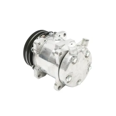 Compressore aria condizionata A/C per New Holland, Case IH, codice OEM 5176185, 9704118, 89508380, 80450805 Breckner Germany - immagine 2