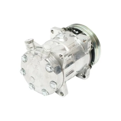 Compressore aria condizionata A/C per New Holland, JCB codice OEM 84011595, 477/42400 - immagine 3
