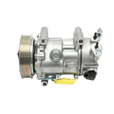 Compressore aria condizionata AC Skoda, Peugeot, Citroen DS codice OEM 9822826880, 9678656080, 9671216280, 1607424980 - immagine 2
