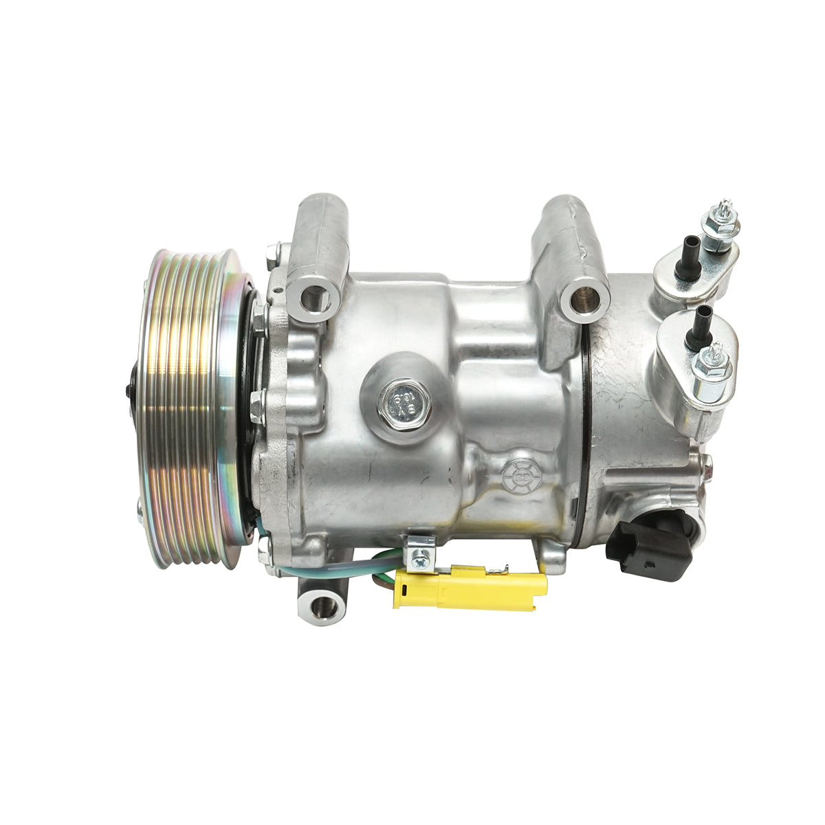 Compressore aria condizionata AC Skoda, Peugeot, Citroen DS codice OEM 9822826880, 9678656080, 9671216280, 1607424980 - immagine 2