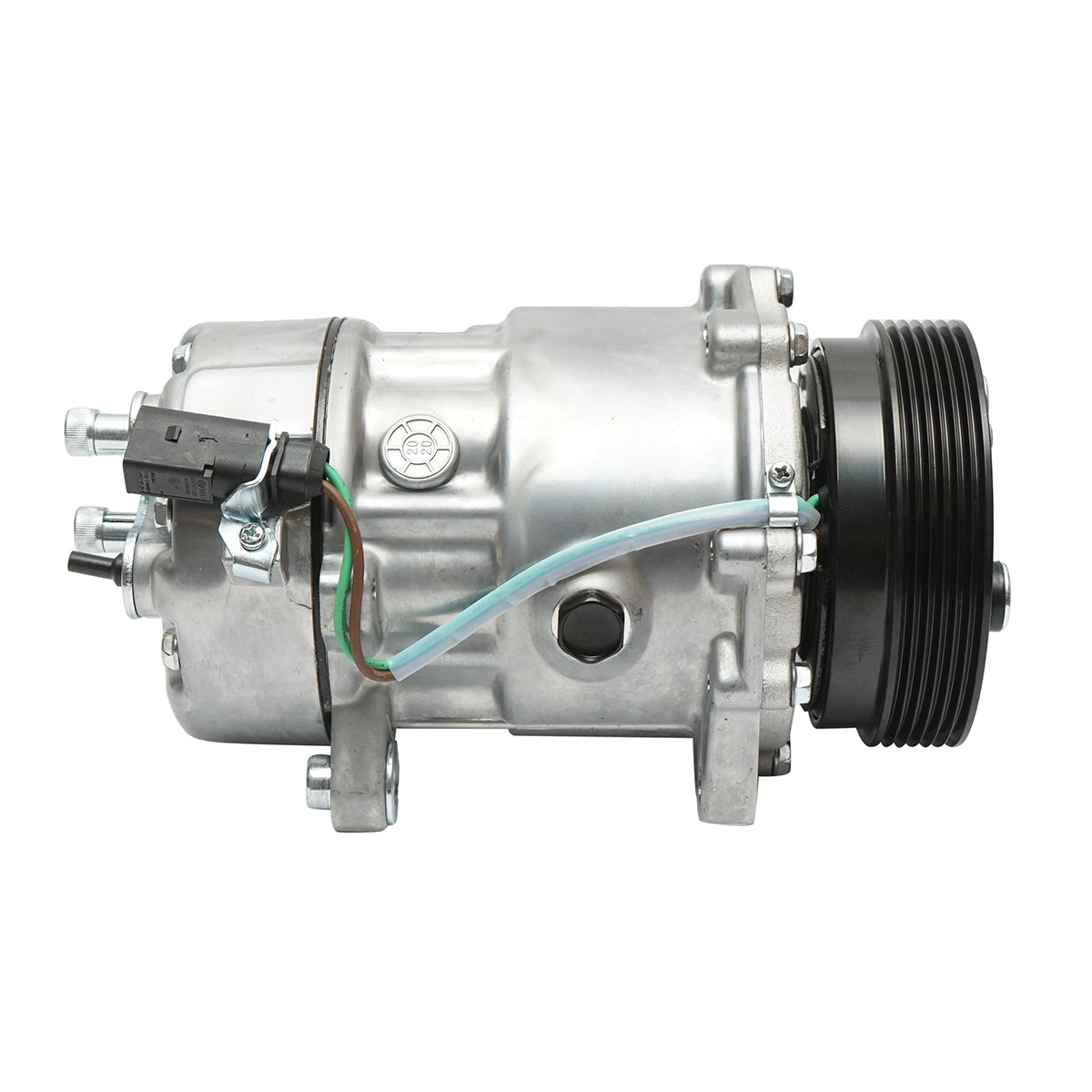Compressore aria condizionata AC VW, Mercedes-Benz, Audi, Ford, Seat, Skoda codice OEM 1J0820803A, 1J0820803NX - immagine 2