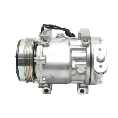Compressore aria condizionata Iveco, Fiat, Citroen codice OEM 71796000, FTAK366 FTK366 8FK351334-251 8FK351334-751, TSP0159808 DCK1225 12.77027 504005418 504384357, 71721759 71724259 - immagine 2