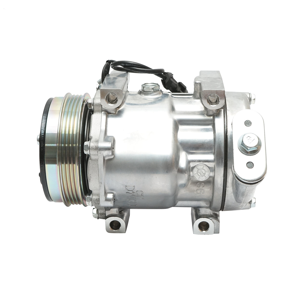 Compressore aria condizionata Iveco, Fiat, Citroen codice OEM 71796000, FTAK366 FTK366 8FK351334-251 8FK351334-751, TSP0159808 DCK1225 12.77027 504005418 504384357, 71721759 71724259 - immagine 2
