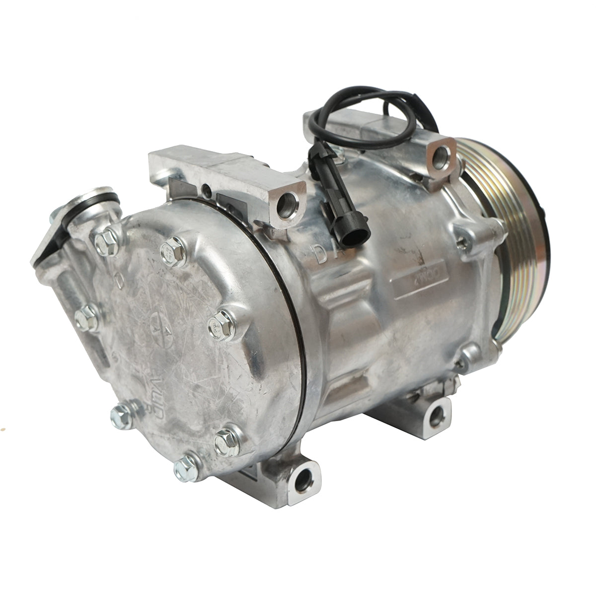 Compressore aria condizionata Iveco, Fiat, Citroen codice OEM 71796000, FTAK366 FTK366 8FK351334-251 8FK351334-751, TSP0159808 DCK1225 12.77027 504005418 504384357, 71721759 71724259 - immagine 3