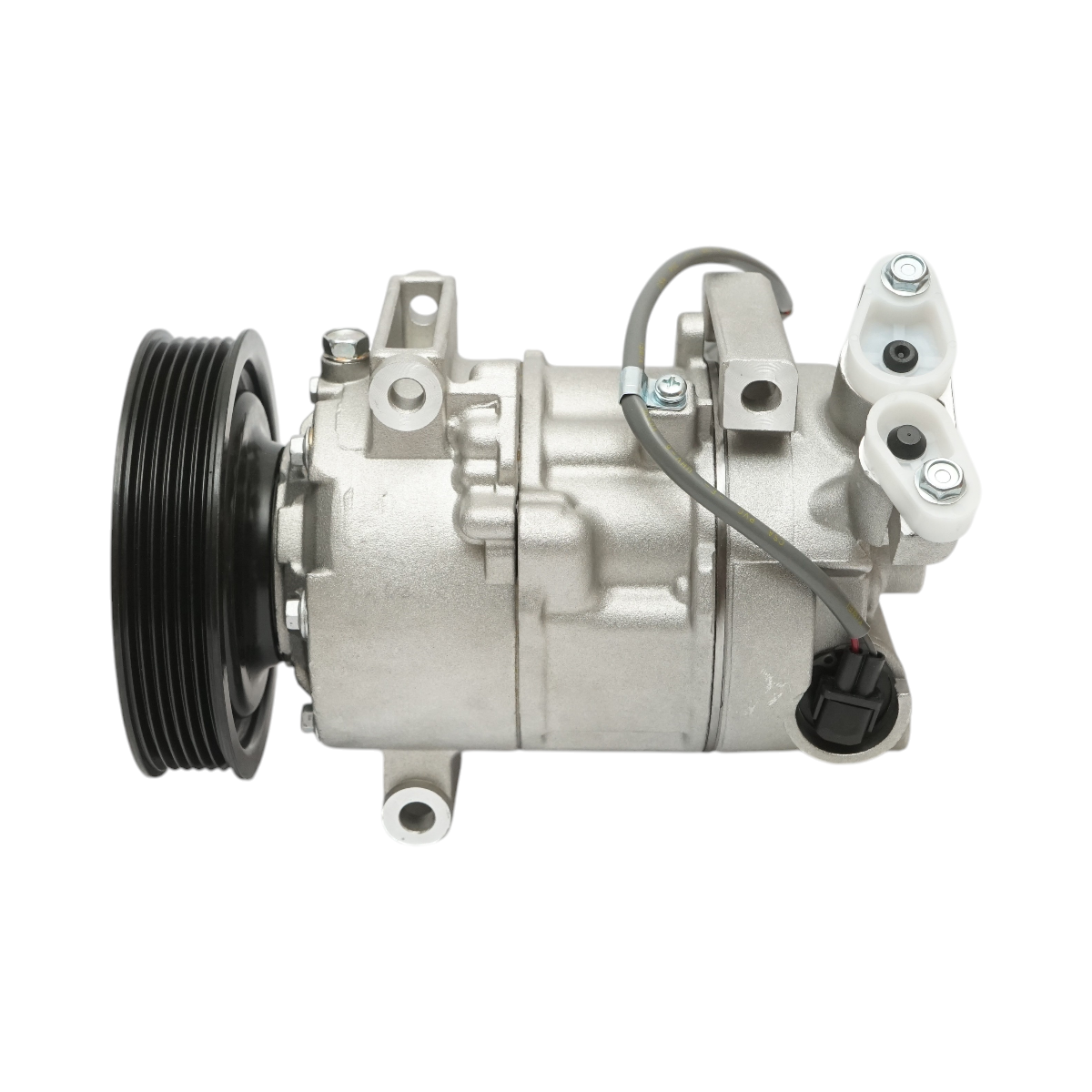 Compressore aria condizionata Mercedes Camper (W447), Vito (W447), Mixto, Tourer (W447), Renault Grand Scenic III, Megane, Megane III 1.2-2.0D codice OEM 8200958328, 6SEL14C - immagine 2