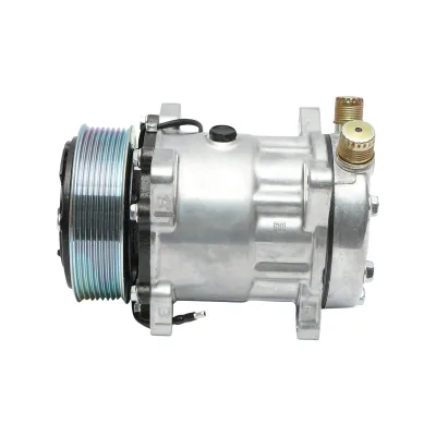Compressore aria condizionata Mercedes Sprinter, Case IH, Fiat, Ford, New Holland codice OEM 82016158, 87709786, 82008689, 82002069, 81866263 - immagine 2