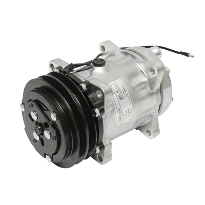 Compressore aria condizionata per JCB, New Holland, Case IH codice OEM 04437339/10, 04437339, 84018078, 9831429, 89831429, 060506146