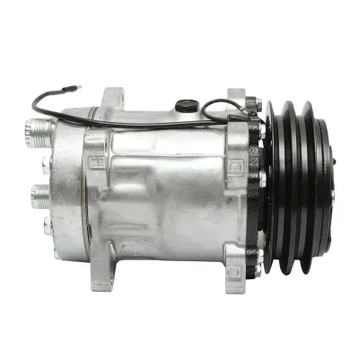 Compressore aria condizionata per JCB, New Holland, Case IH codice OEM 04437339/10, 04437339, 84018078, 9831429, 89831429, 060506146 - immagine 3