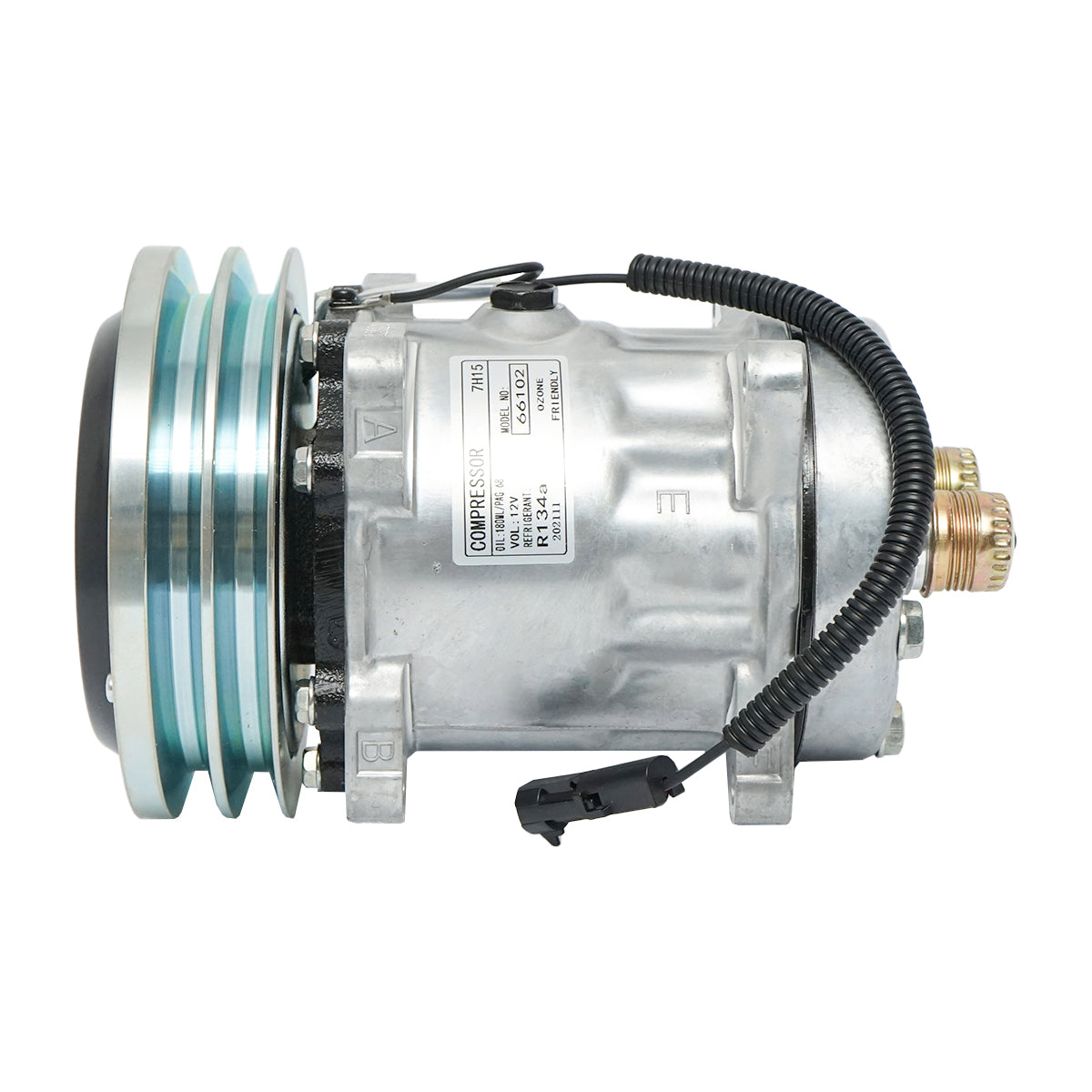 Compressore aria condizionata per New Holland, Case IH OEM 47773024 - immagine 3