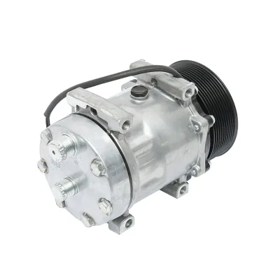 Compressore aria condizionata per New Holland, Case IH OEM 87709773 - immagine 2