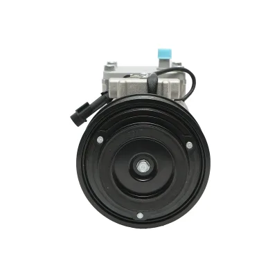 Compressore climatizzatore per John Deere codice OEM AL176858, AL176857, AL154203, AL155836, AL78779, RE203758, 12V - immagine 4