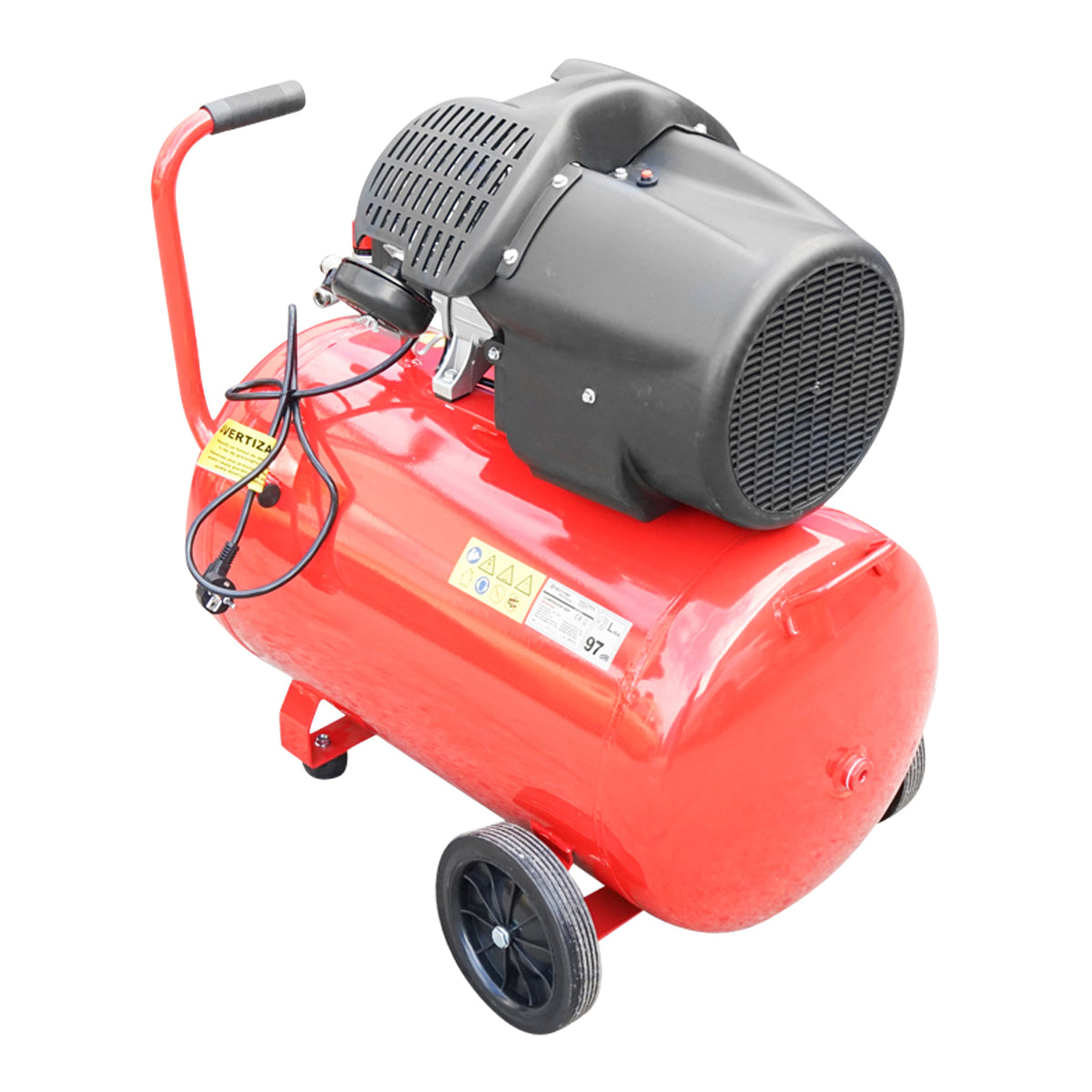 Compressore d'aria 100L , 2,2kW/3CP pressione massima 8 Bar, volume dell'aria aspirata 316L Breckner Germany - immagine 5
