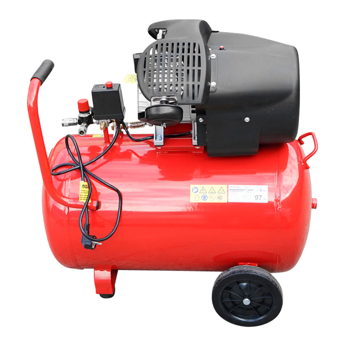 Compressore d'aria 100L , 2,2kW/3CP pressione massima 8 Bar, volume dell'aria aspirata 316L Breckner Germany - immagine 3