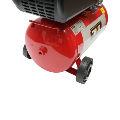 Compressore d'aria 24L, potenza motore 1,5KW/2HP, pressione massima 8 bar, volume aria aspirata 195L THOR - immagine 6