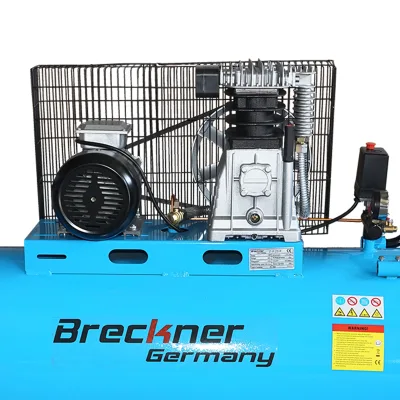 Compressore d'aria 380V, 200L potenza 2,2kW/3HP pressione massima 8 Bar, portata 250L/min Breckner Germany - immagine 5