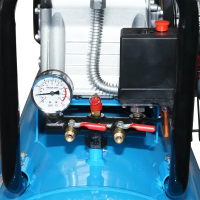 Compressore d'aria 380V, 200L potenza 2,2kW/3HP pressione massima 8 Bar, portata 250L/min Breckner Germany - immagine 6