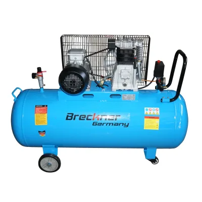 Compressore d'aria 380V, 200L potenza 3kW/4HP pressione massima 8 Bar, portata 250L/min Breckner Germany