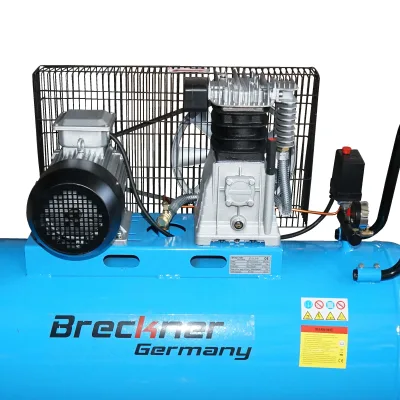Compressore d'aria 380V, 200L potenza 3kW/4HP pressione massima 8 Bar, portata 250L/min Breckner Germany - immagine 6