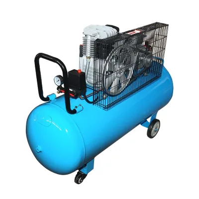 Compressore d'aria 380V, 200L potenza 3kW/4HP pressione massima 8 Bar, portata 250L/min Breckner Germany - immagine 2