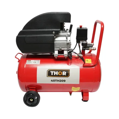 Compressore d'aria 50L, potenza motore 1,5KW/2HP, pressione massima 8 bar, volume aria aspirata 195L THOR