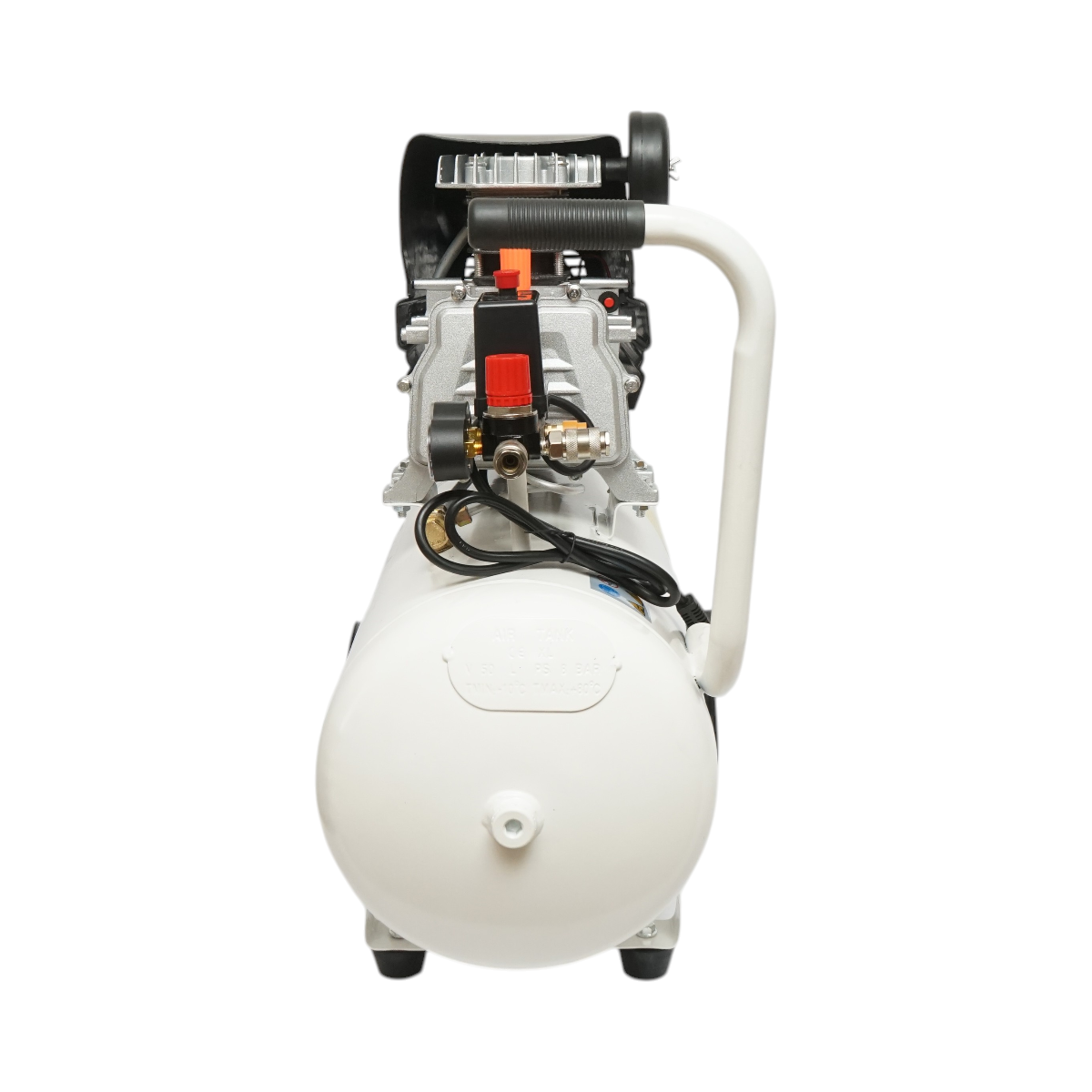Compressore d'aria 50L, potenza motore 1,9KW/2,5HP, pressione massima 8 bar, volume aria aspirata 185 L/min Breckner Germany - immagine 3
