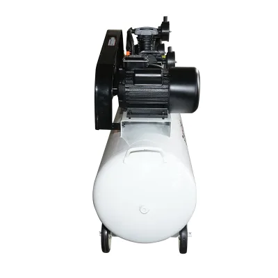 Compressore d'aria a cinghia da 200 litri, motore a 3 cilindri da 3 kW/4 CV, pressione massima 8 bar, volume di aspirazione aria 525 l/min Breckner Germany - immagine 5