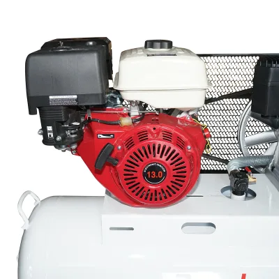 Compressore d'aria a cinghia da 200 litri, motore a benzina da 13 CV, pressione massima 8 bar, volume di aspirazione aria 600 l/min Breckner Germany - immagine 6