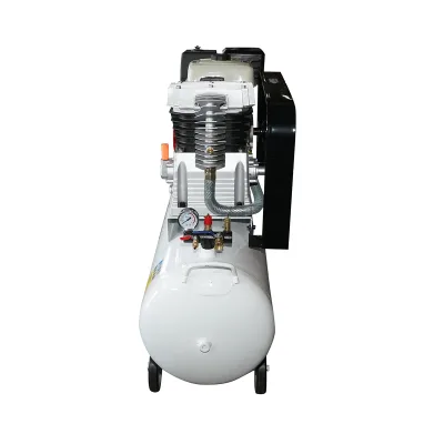 Compressore d'aria a cinghia da 200 litri, motore a benzina da 13 CV, pressione massima 8 bar, volume di aspirazione aria 600 l/min Breckner Germany - immagine 4